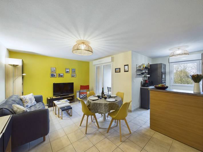 Appartement de vacances pour 4 personnes, avec Balcon