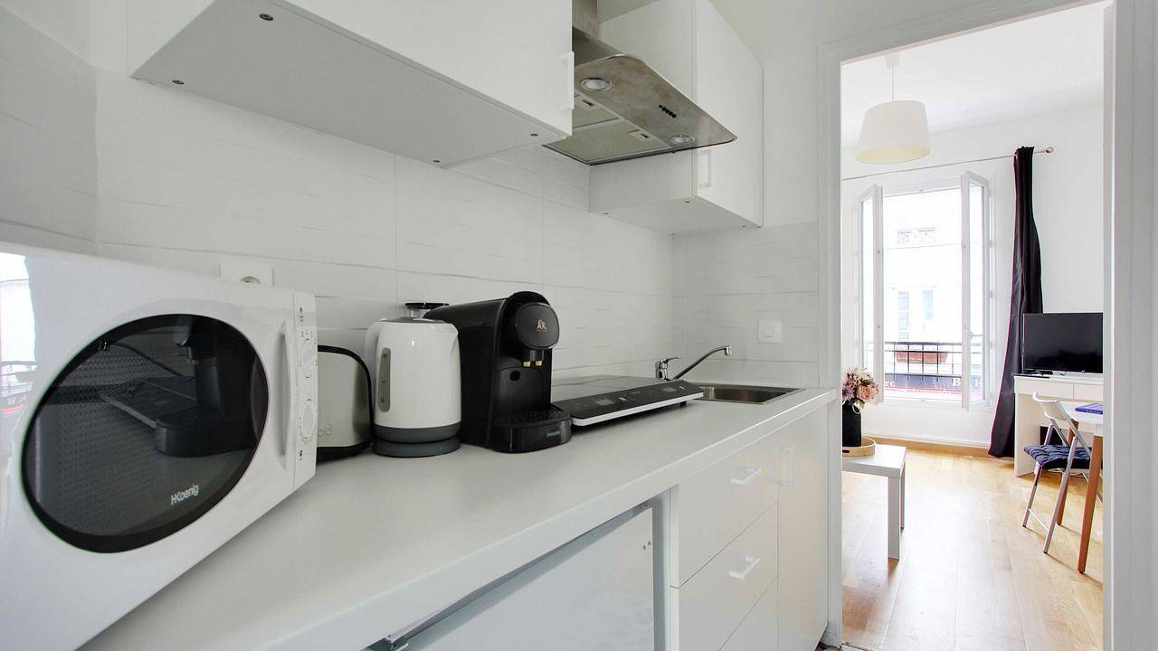 Ganze Ferienwohnung, Ferienwohnung für 2 Personen (19 m²) in Levallois-Perret in Levallois-Perret, Hauts-de-Seine