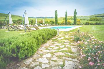 Villa per 15 Persone in Castiglione d'Orcia (comune), Val d’Orcia, Foto 1