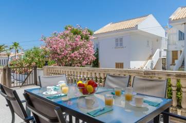 Luxus-Finca für 8 Personen, mit Terrasse in Playa de Muro