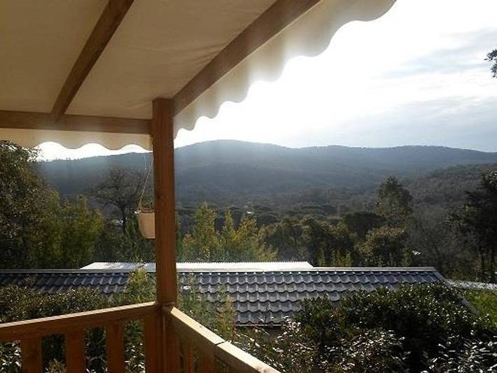 Domaine De La Bergerie - Mobilheim 6 personen - Cottage Espace A - 3 Zimmer - 6 Personen in Roquebrune-sur-Argens, Mittelmeerküste (Frankreich)