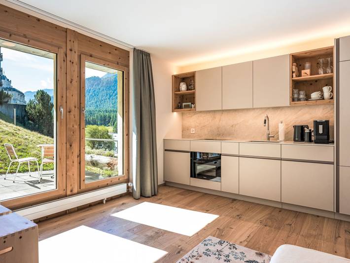 Ganze Wohnung, Studio Flüm in Pontresina, Sankt Moritz