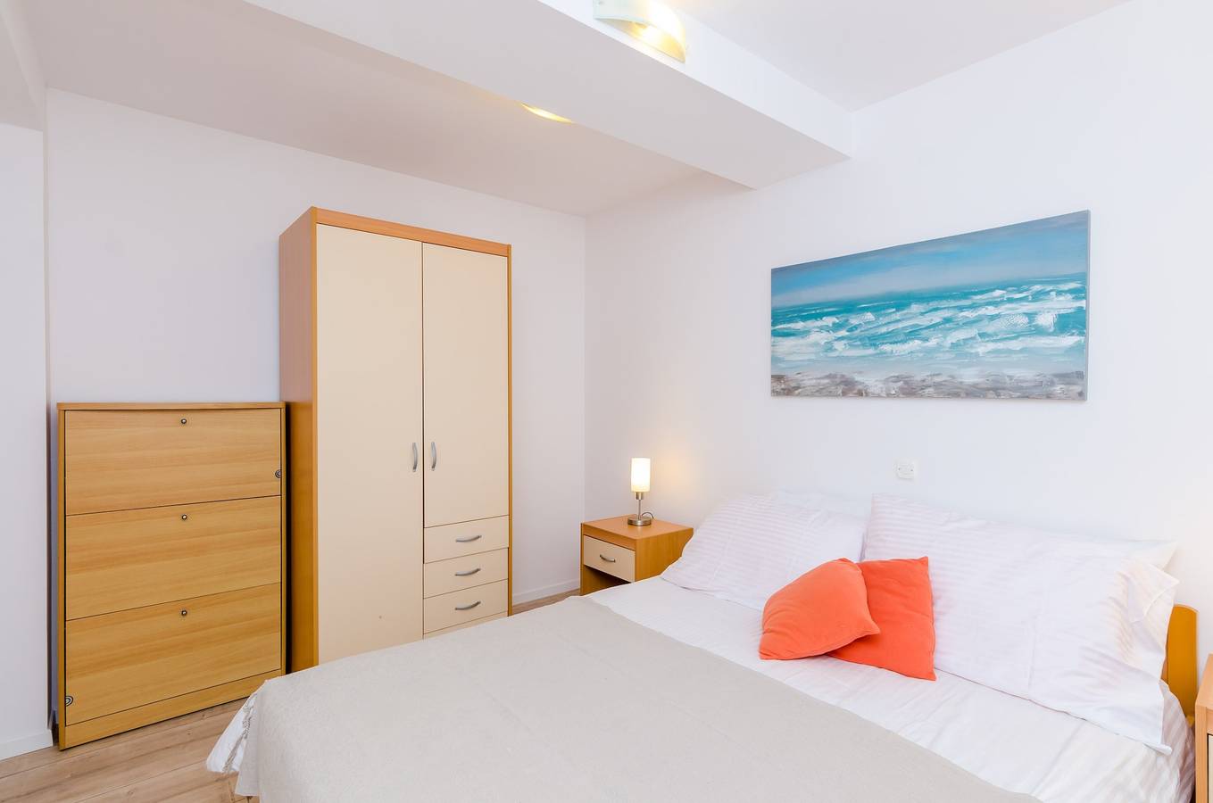 Ganze Wohnung, Ferienwohnung für 3 Personen mit Meerblick in Mlini, Dubrovnik-Neretva