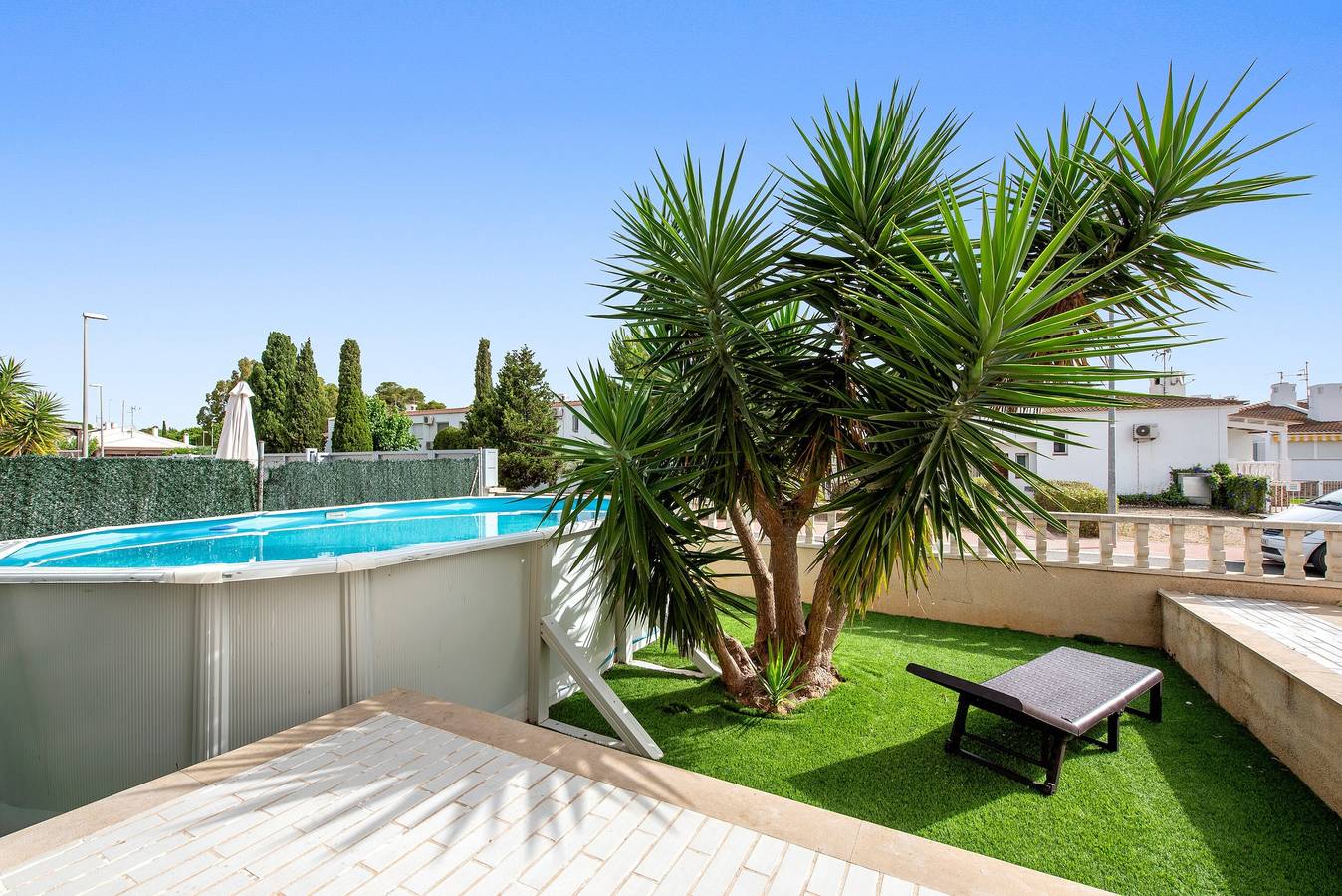 Casa de vacaciones 'Casa De Vacaciones La Terraza' con piscina privada, Wi-Fi y aire acondicionado in Riumar, Delta del Ebro
