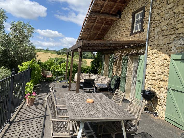 Gîte pour 6 personnes, avec piscine, adapté aux familles