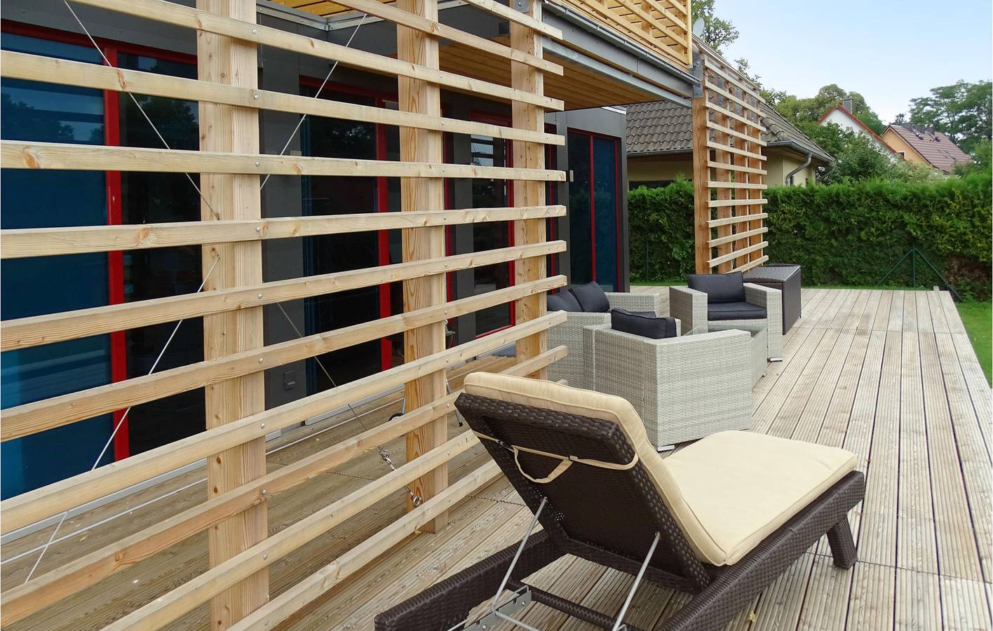 Gemütliche Wohnung mit TV, Parkplatz, Terrasse, Küche und Internet in Kuhlen-Wendorf, Ludwigslust-Parchim