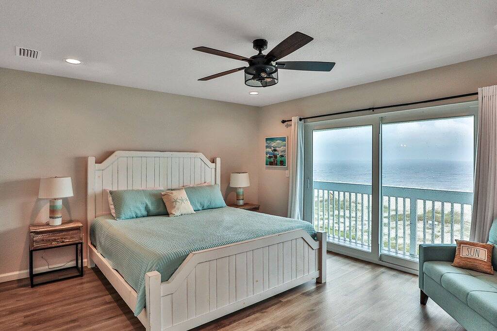 Beachfront Views! Covered Deck & Double Balconies in Saint Joe Beach, Emerald Coast