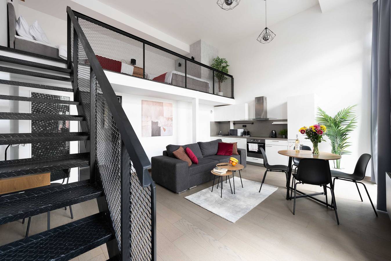 Ganze Wohnung, Bright apartment in a modern style on Křižíkova in Prag, Mittelböhmen