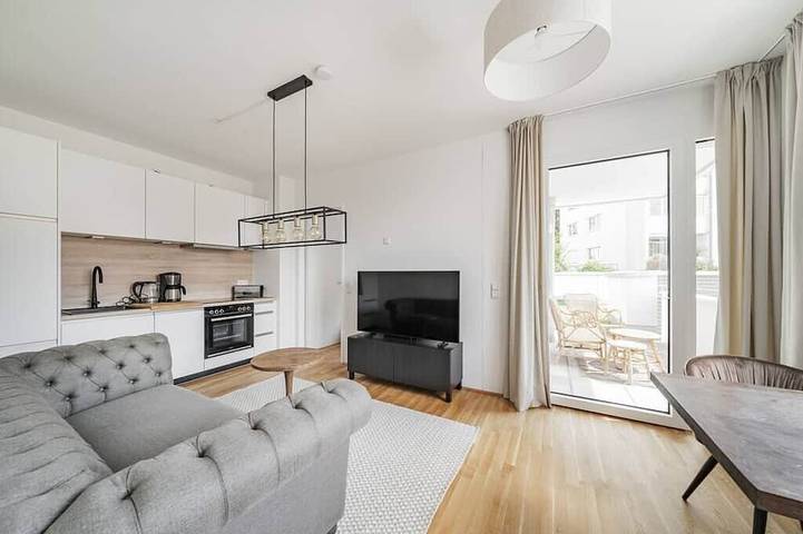 Ferienwohnung für 4 Personen, mit Garten und Balkon - 1