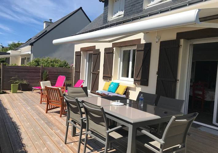 Location de vacances pour 8 personnes, avec jardin et terrasse à Moëlan-sur-Mer - 3