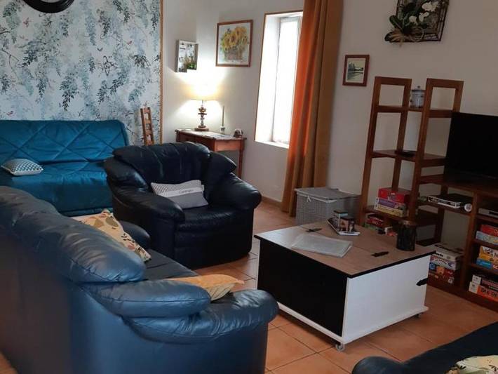 Location de vacances pour 4 personnes, avec terrasse et jardin à Luzillé - 2