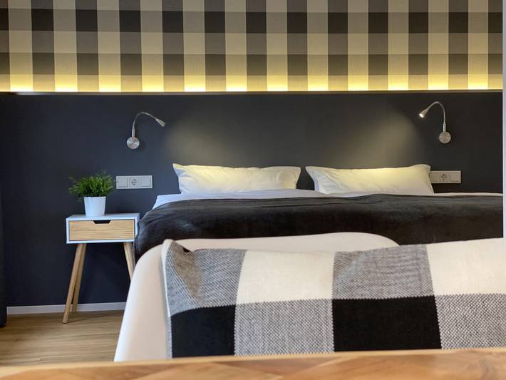 Ferienwohnung für 2 Personen, mit Terrasse und Whirlpool sowie Garten und Sauna in Losheim am See - 4