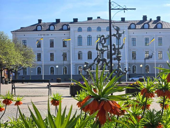 Hotel für 3 Personen, mit Garten und Ausblick in Mariestad