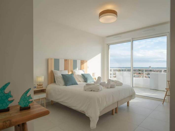 Gîte pour 8 personnes, avec balcon/terrasse et jacuzzi dans Casino de Valras Plage - 4