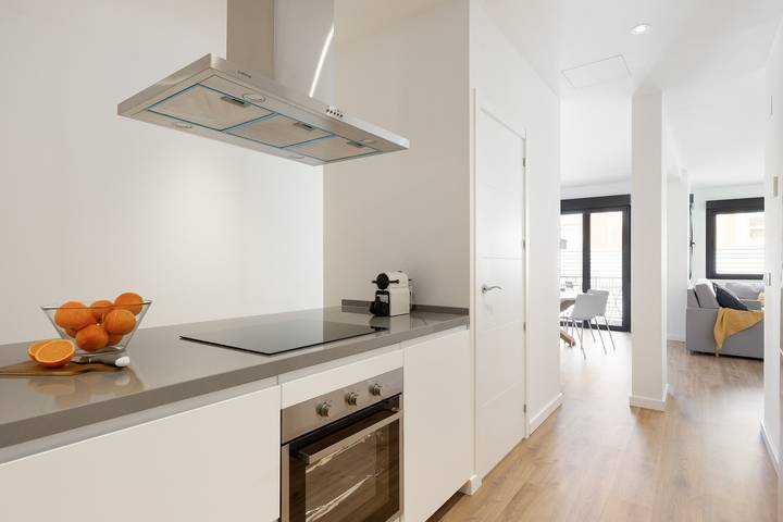 Gîte pour 8 personnes, avec balcon/terrasse, adapté aux familles dans Hospitalet de Llobregat - 4