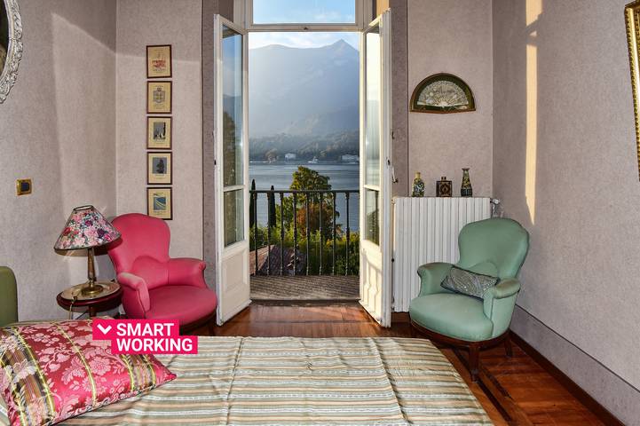 Ferielejlighed for 2 personer, med terrasse og søudsigt i Bellagio
