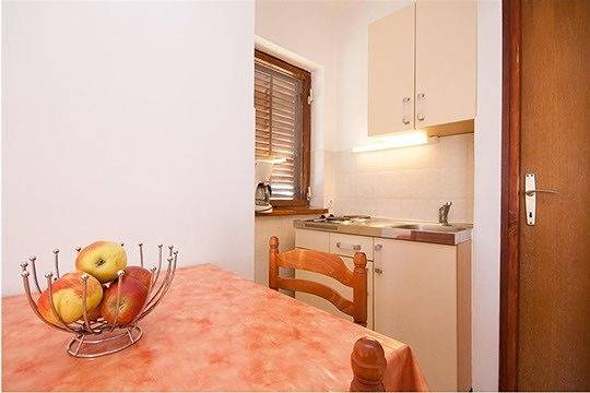 Entire apartment, Studio flat with balcony and sea view Baška, Krk As-23742-a in Baska, Krk