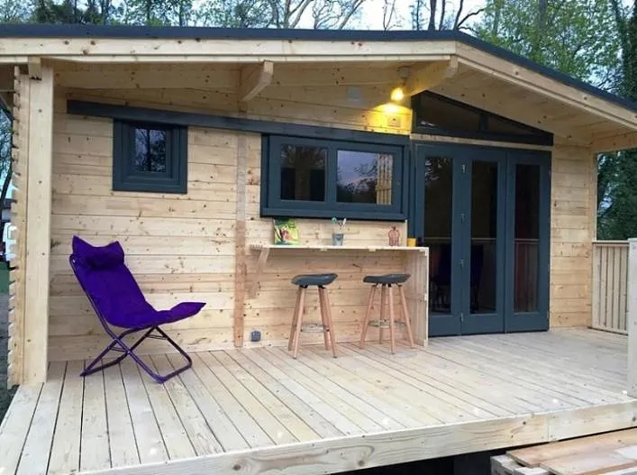 Camping para 4 personas, con terraza además de vistas y jardín, Se admiten mascotas - 1
