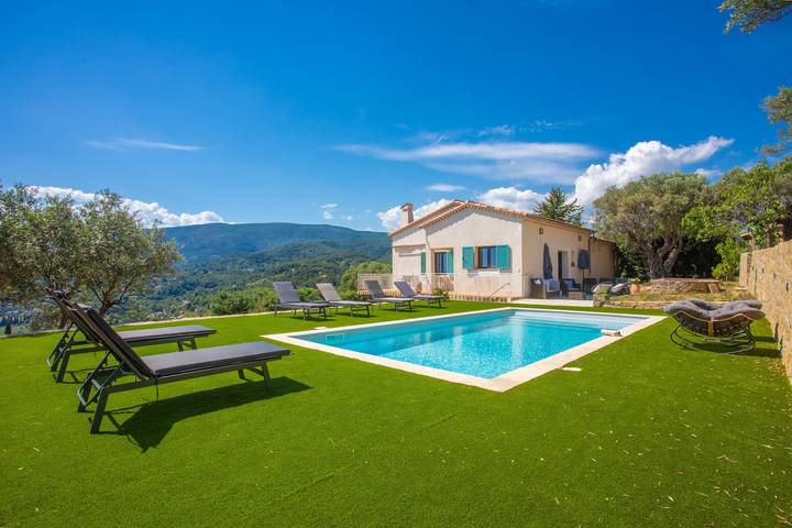 Les Oliviers de Lunéa – Villa mit Panoramablick in den Höhen von Fayence in Fayence, Draguignan Region