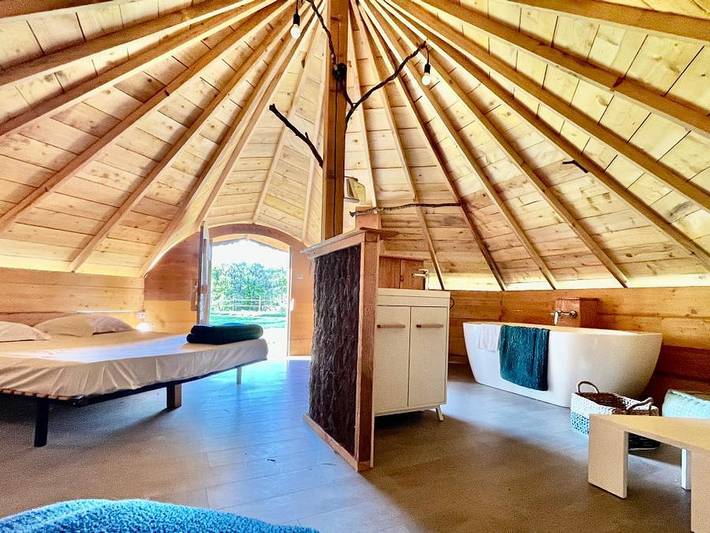 Domaine d'Escapa - Einzigartig 4 personen - Hütte 4 Pers. in Estipouy, Gers