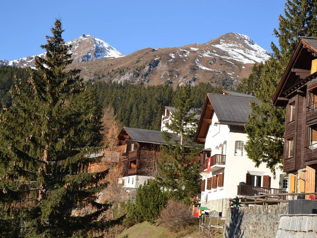 Ganze Ferienwohnung, Bisang P - 4-Bettwohnung in Arosa, Plessur Alpen