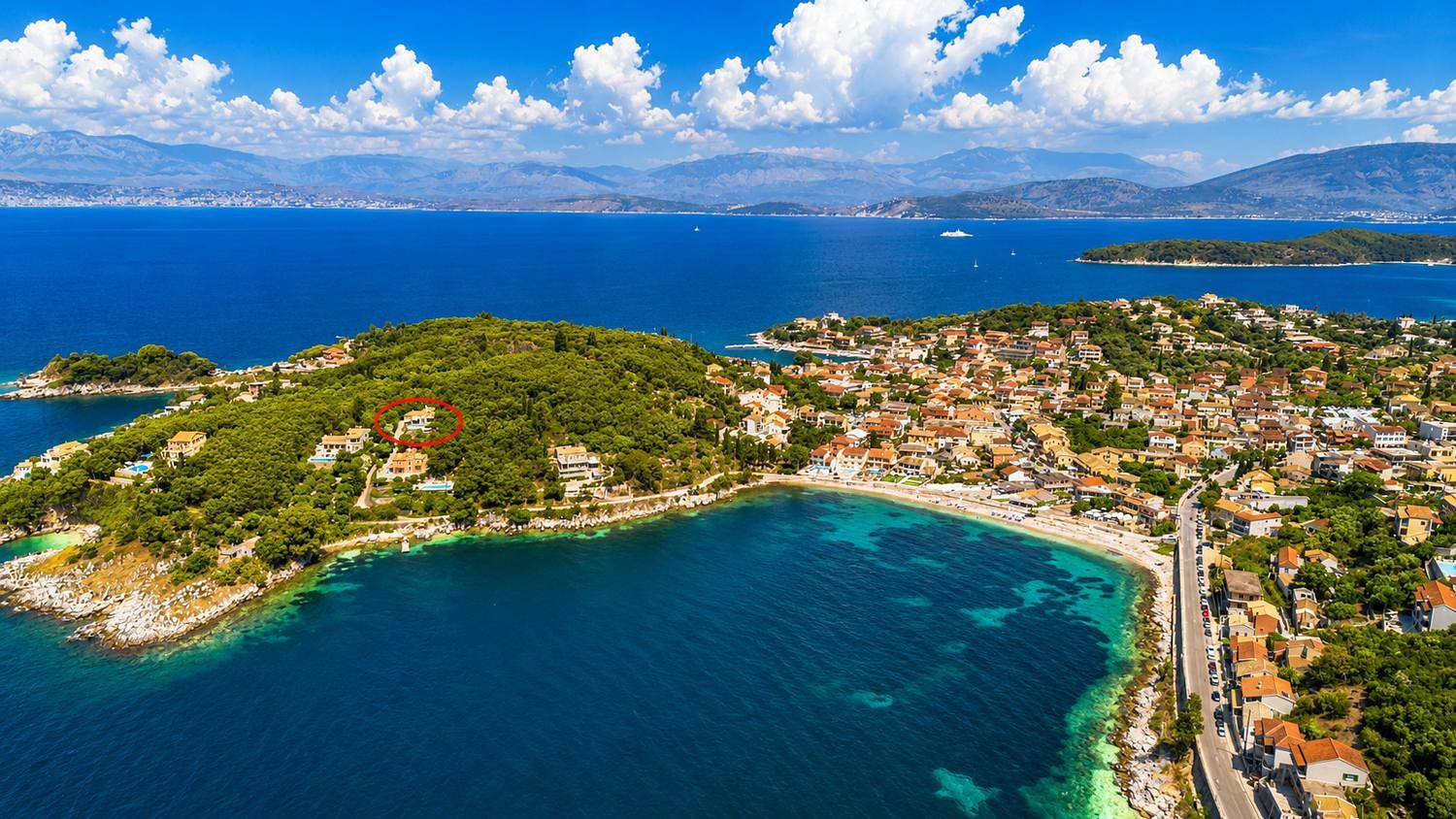 Villa Apanemia in Κασσιόπη, Κέρκυρα