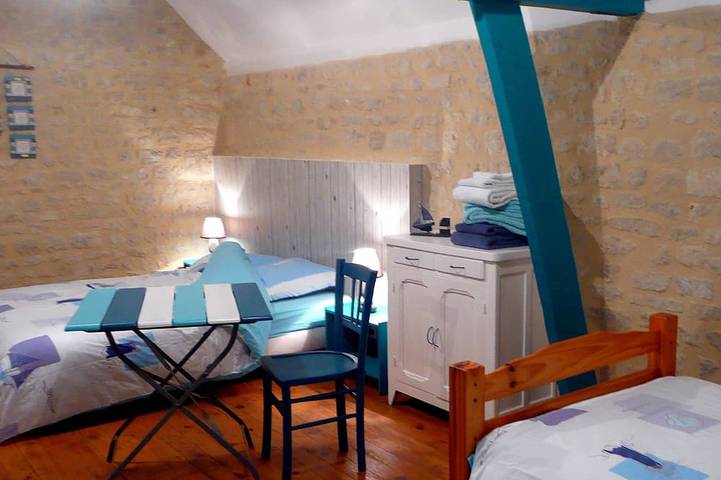 Location de vacances pour 10 personnes, avec jardin et terrasse à Mandeville-en-Bessin - 4