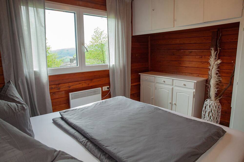 Gemütliche Blockhütte mit Kaminofen und toller Aussicht in Lindenfels, Bergstraße