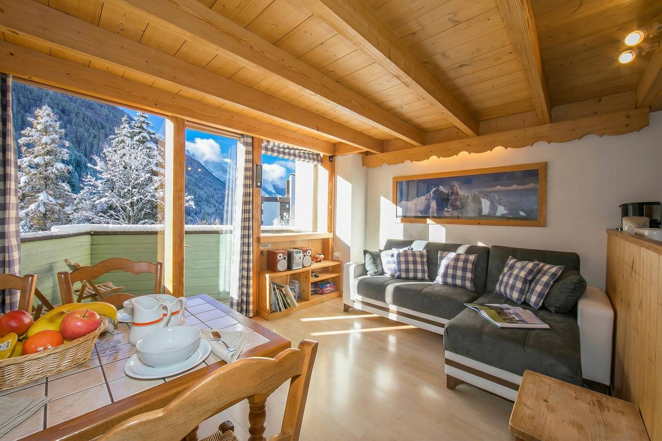 Appartement De Vacances pour 5 Personnes dans Les Grandes Montets, Chamonix-Mont-Blanc