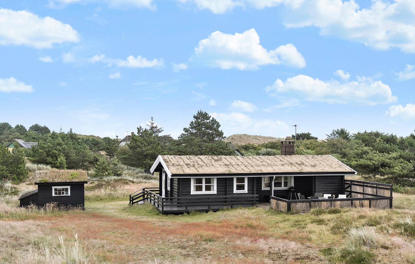Ferienhaus für 6 Personen mit Terrasse in Sønderho, Wadden Sea National Park