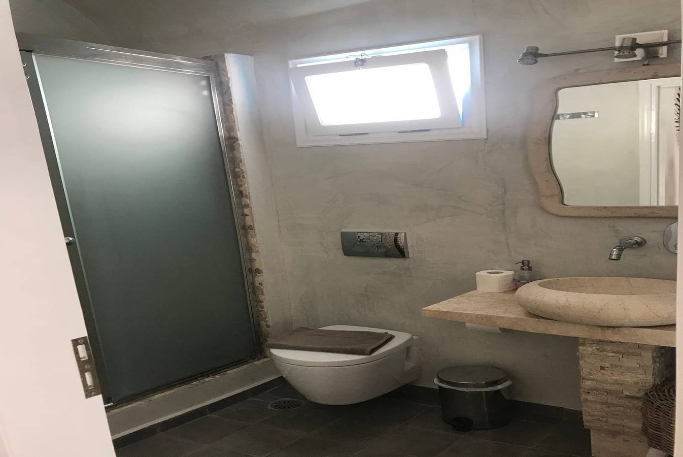 Villa für 3 Personen mit Meerblick in Firostefani, Thera