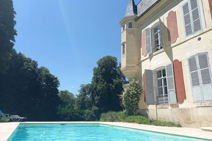 Château pour 24 personnes, avec Jacuzzi et Jardin dans l' Aube