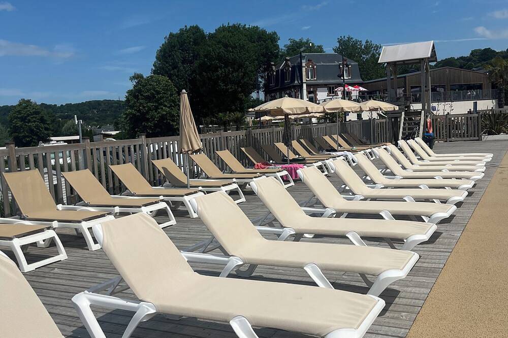 Mobilhome in a 5* campsite with heated swimming pools in Saint-Sauveur-de-la-Mer, Lisieux und Umgebung