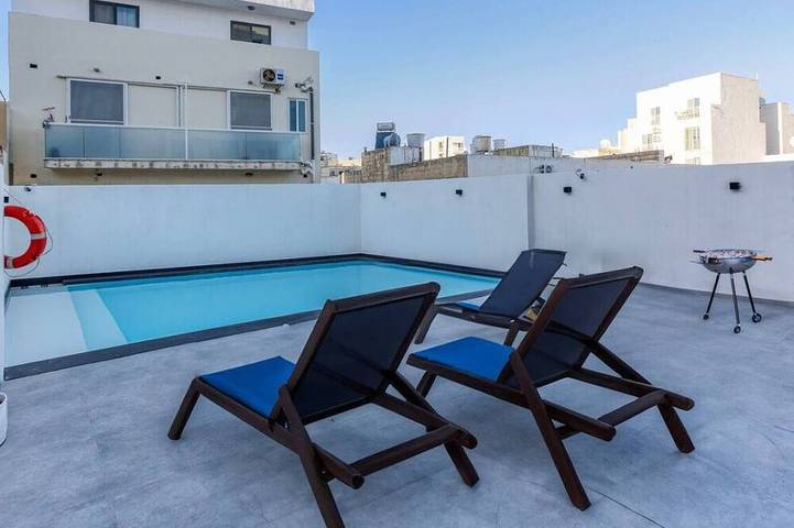 Apartamento de férias para 4 pessoas, com piscina e jardim e ainda varanda - 1