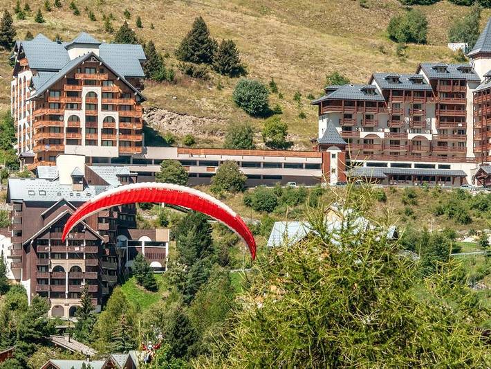 Camping pour 4 personnes, avec balcon dans Les Deux Alpes