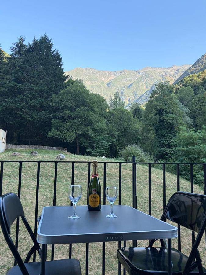 Gîte pour 4 personnes, avec Balcon et Vue à Couflens