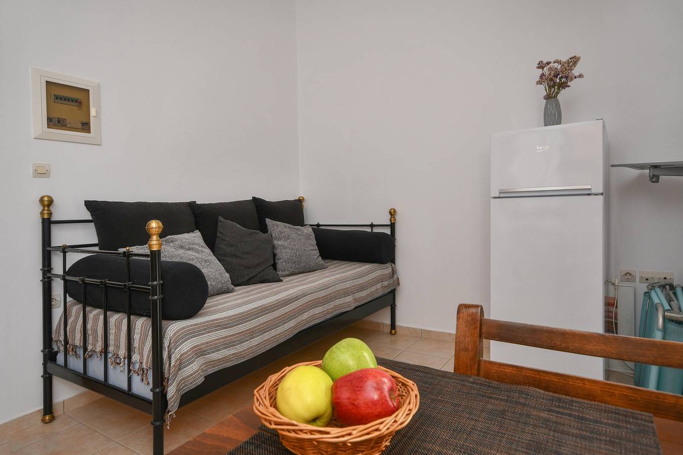 Apartamento entero, Apartamento vacacional "One-Bedroom Kallithea" con vistas al mar, 2 terrazas compartidas y Wi-Fi in Myrtos, Lasithi