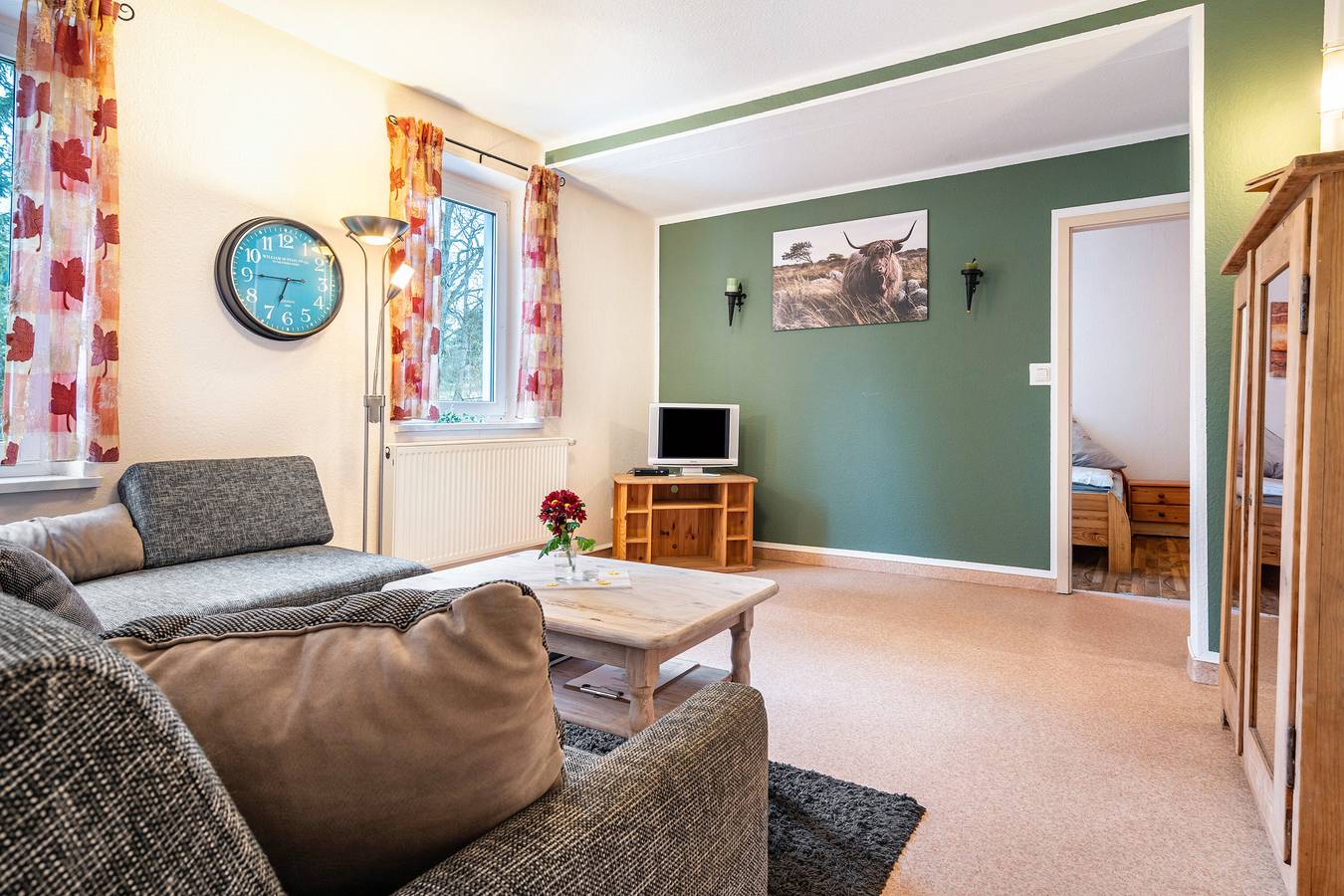 Entire apartment, Apartment 'Wohnung 3' with Shared Garden in Lychen, Uckermark region