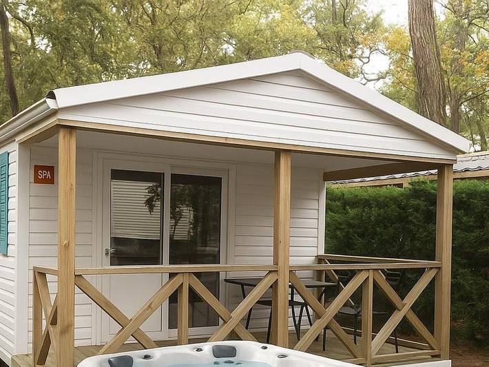 Mobil home pour 2 personnes à Saint-Cirq-Lapopie - 2