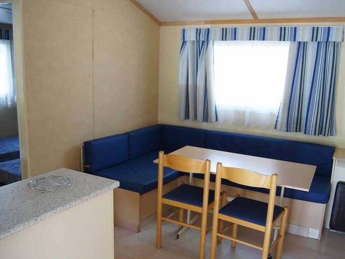 Camping La Source - Mobilheim 6 personen - Lüttich – 6 Personen – 2 Schlafzimmer – Klimaanlage in Sournia, Regionaler Naturpark Corbières-Fenouillèdes
