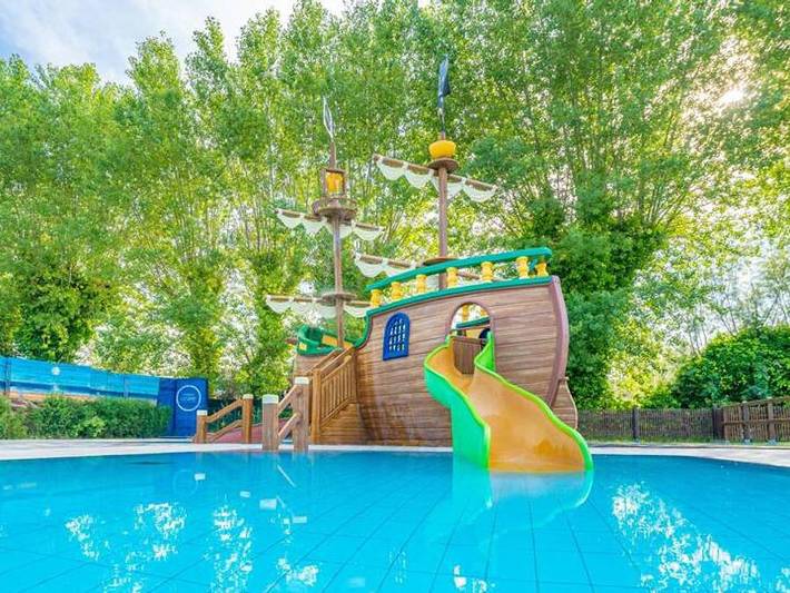 Camping per 6 persone, con Terrazza e Piscina per bambini in Veneto