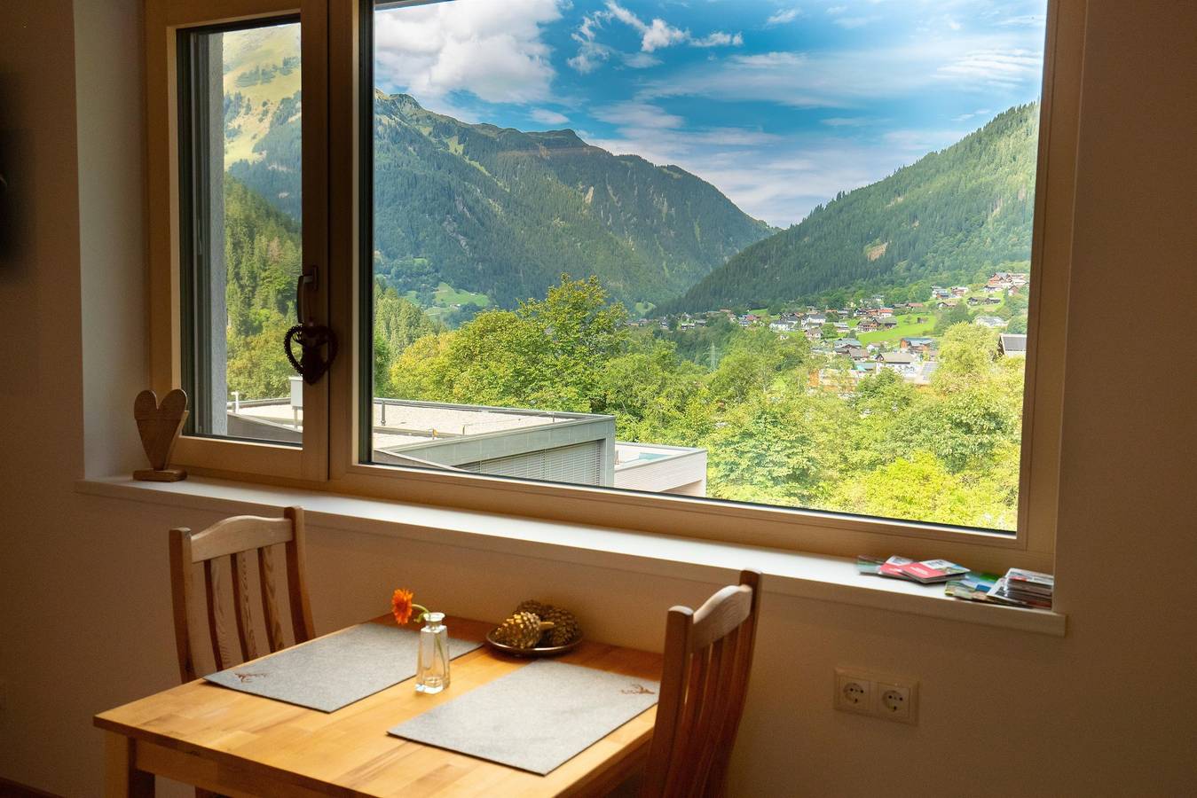 Ganze Ferienwohnung, Appartement/Fewo, Dusche, Wc, Wohn-Schlafraum in Sankt Gallenkirch, Verwall