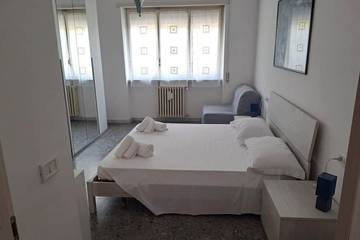 Chambre d’hôte pour 4 personnes, avec balcon dans Lido di Ostia