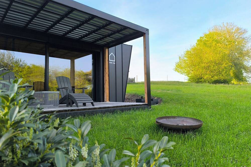 Neues Tiny House [Hüttla] im schönen Allgäu mit großem Garten, Naturnah in Bad Wurzach, Region Bodensee-Oberschwaben