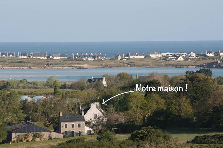 Maison de vacances pour 10 personnes, avec jardin, animaux acceptés