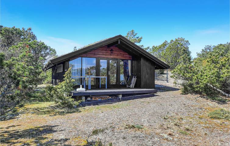 Feriehus for 4 personer, med Terrasse og Hage i Anholt