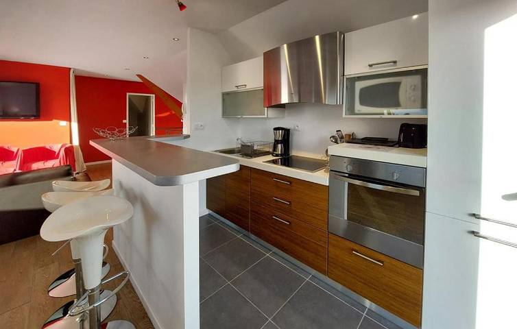 Gîte pour 4 personnes, avec jardin et vue dans Plage du Port Morvan - 4