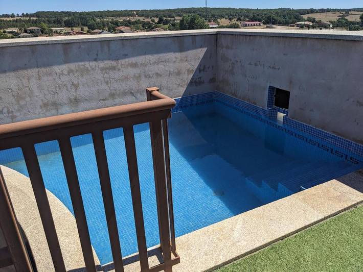Casa rural para 12 personas, con piscina además de terraza y vistas, Se admiten mascotas en Aliste - 3