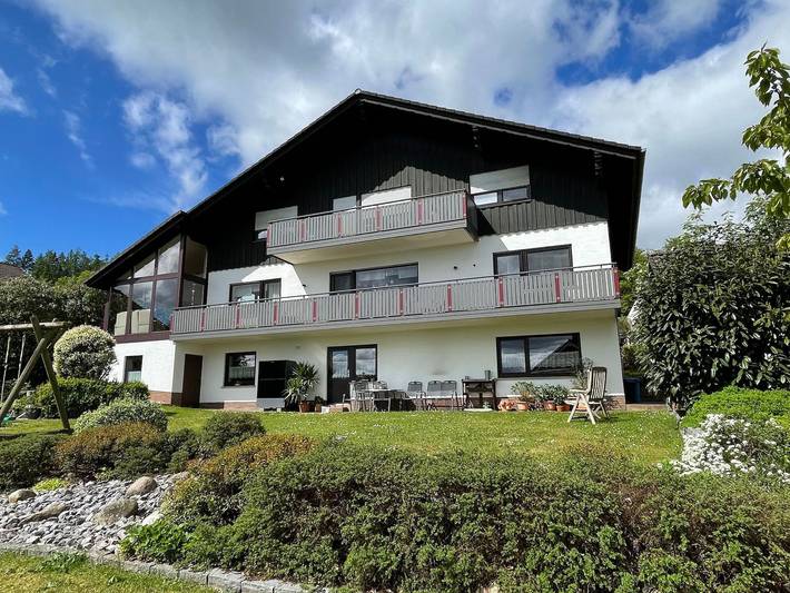 Ferienwohnung für 4 Personen, mit Balkon und Ausblick in Frankenberg (Eder)