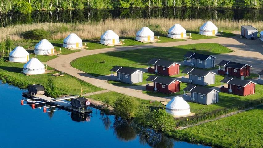 Kemping dla 4 osób, z taras i widok oraz sauna, zwierzęta dozwolone w Estonia